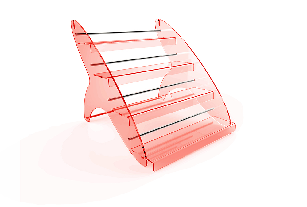 Acrylic display stand