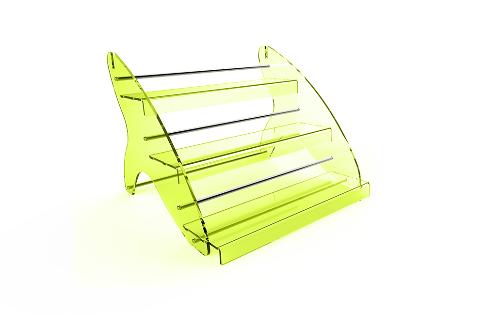 Plexiglass display stands