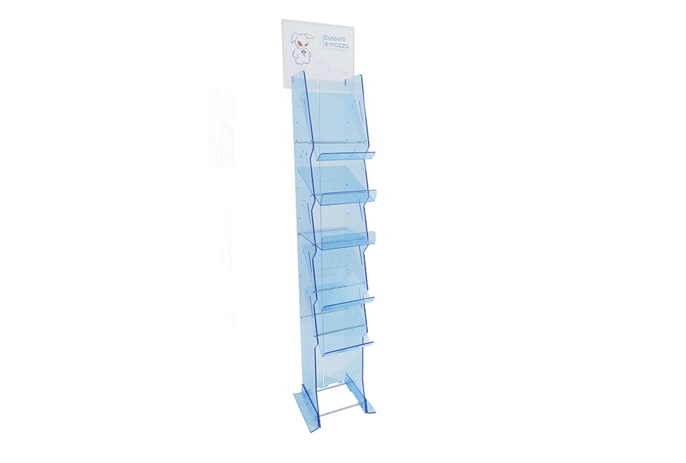 Plexiglass freestanding display