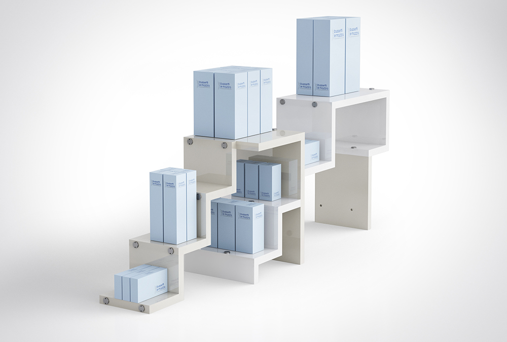 Step display stands
