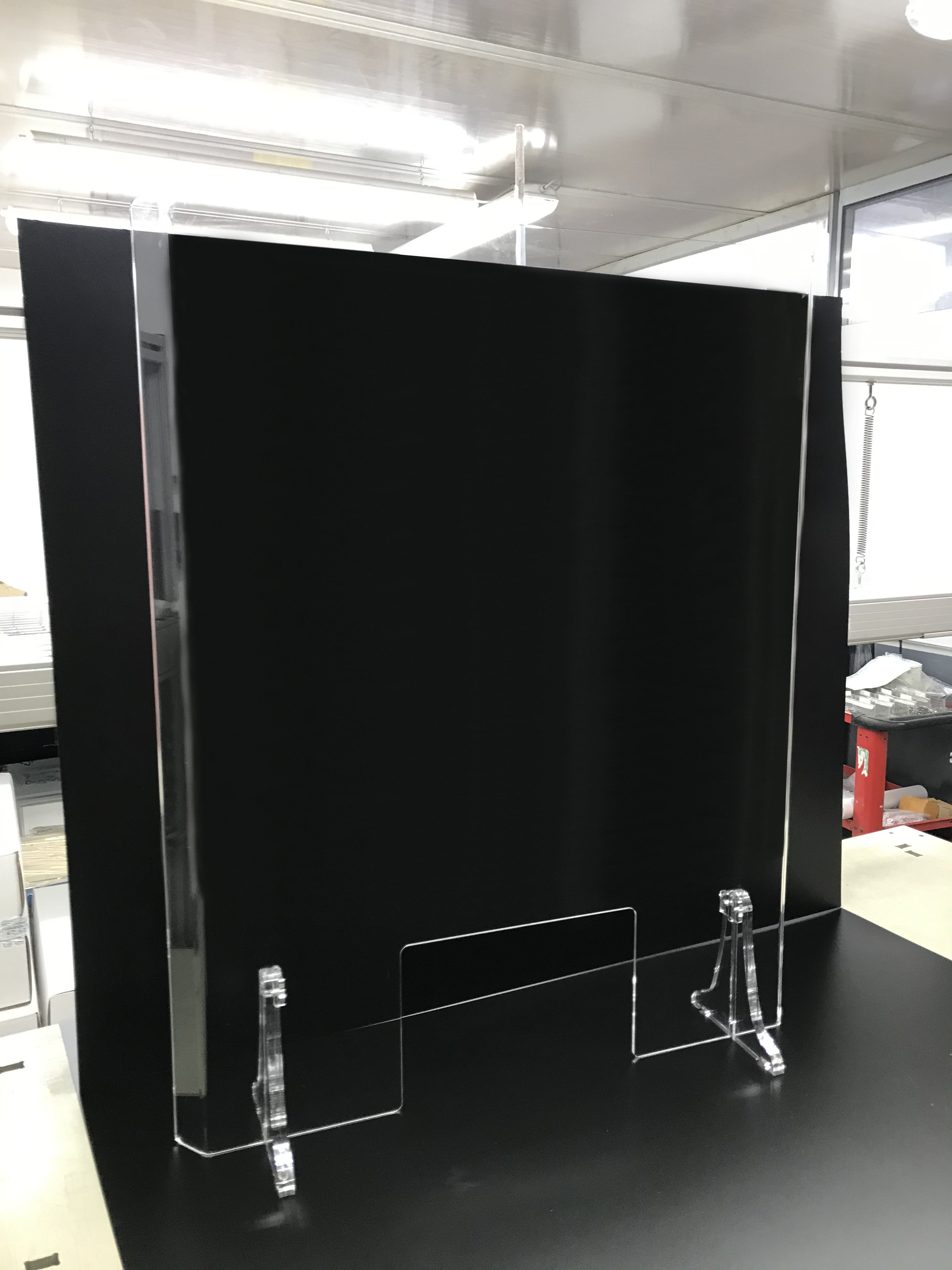 Separatore in plexiglass