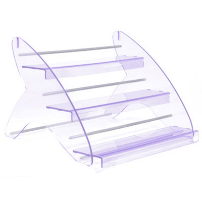 Espositore in plexiglass da banco