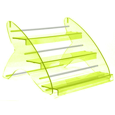 Espositore in plexiglass da banco