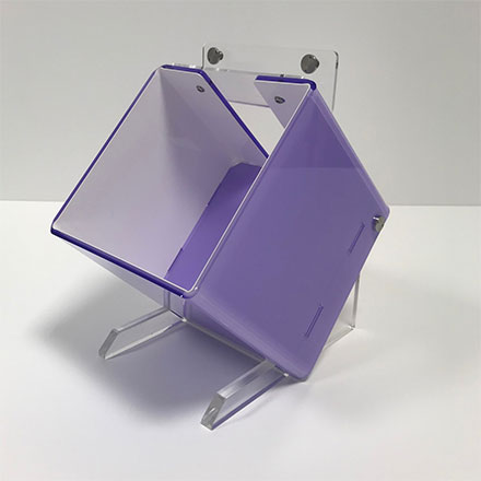 Cubi espositori in plexiglass