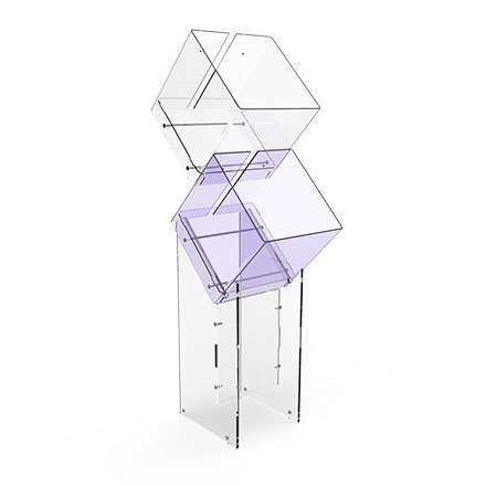Fly Box a 2 cubi
