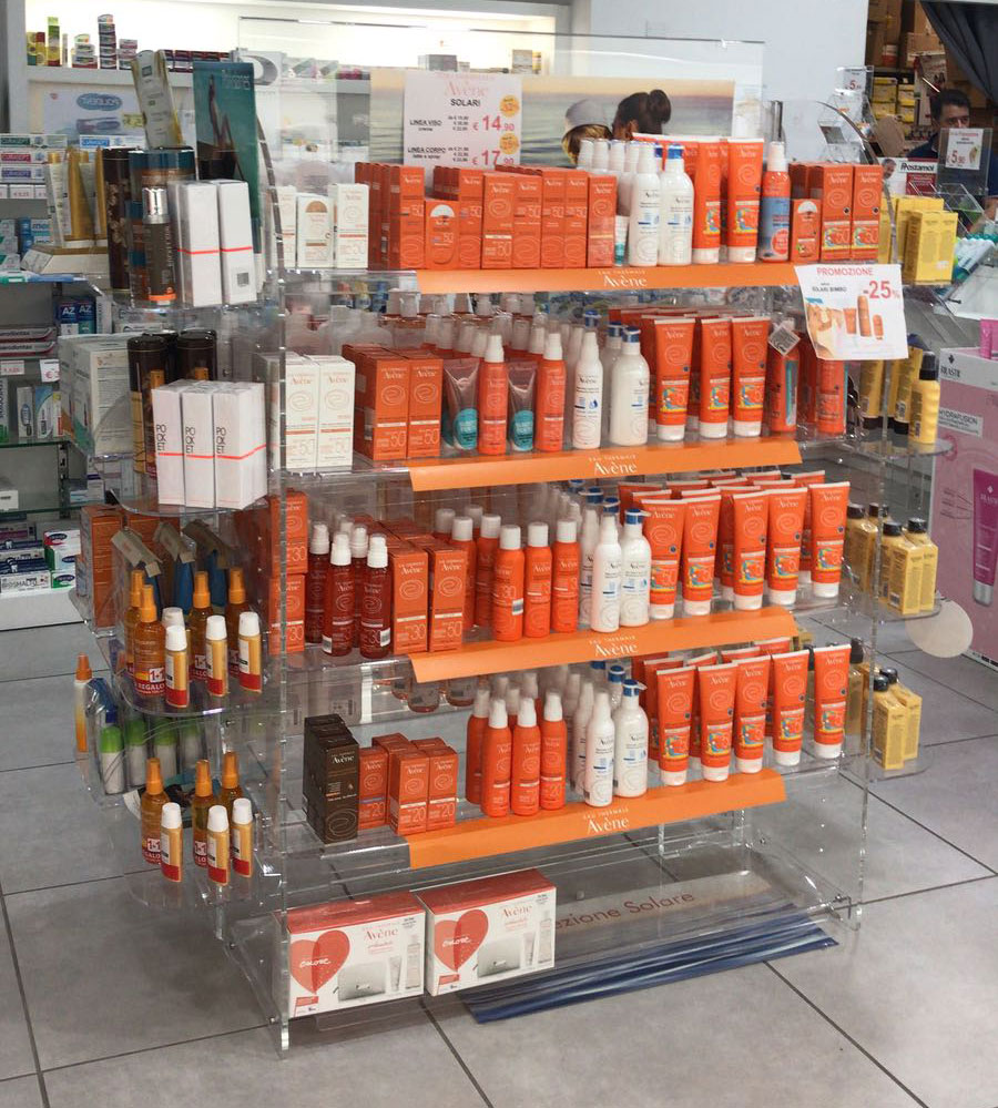 Gondole per farmacie