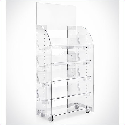 Scheda tecnica espositore in plexiglass eco-01