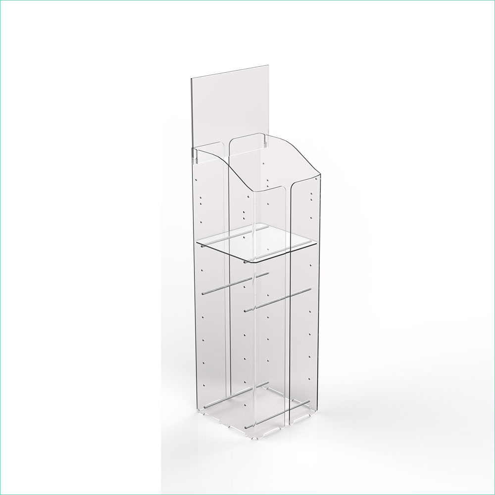 Scheda tecnica espositore in plexiglass magic box